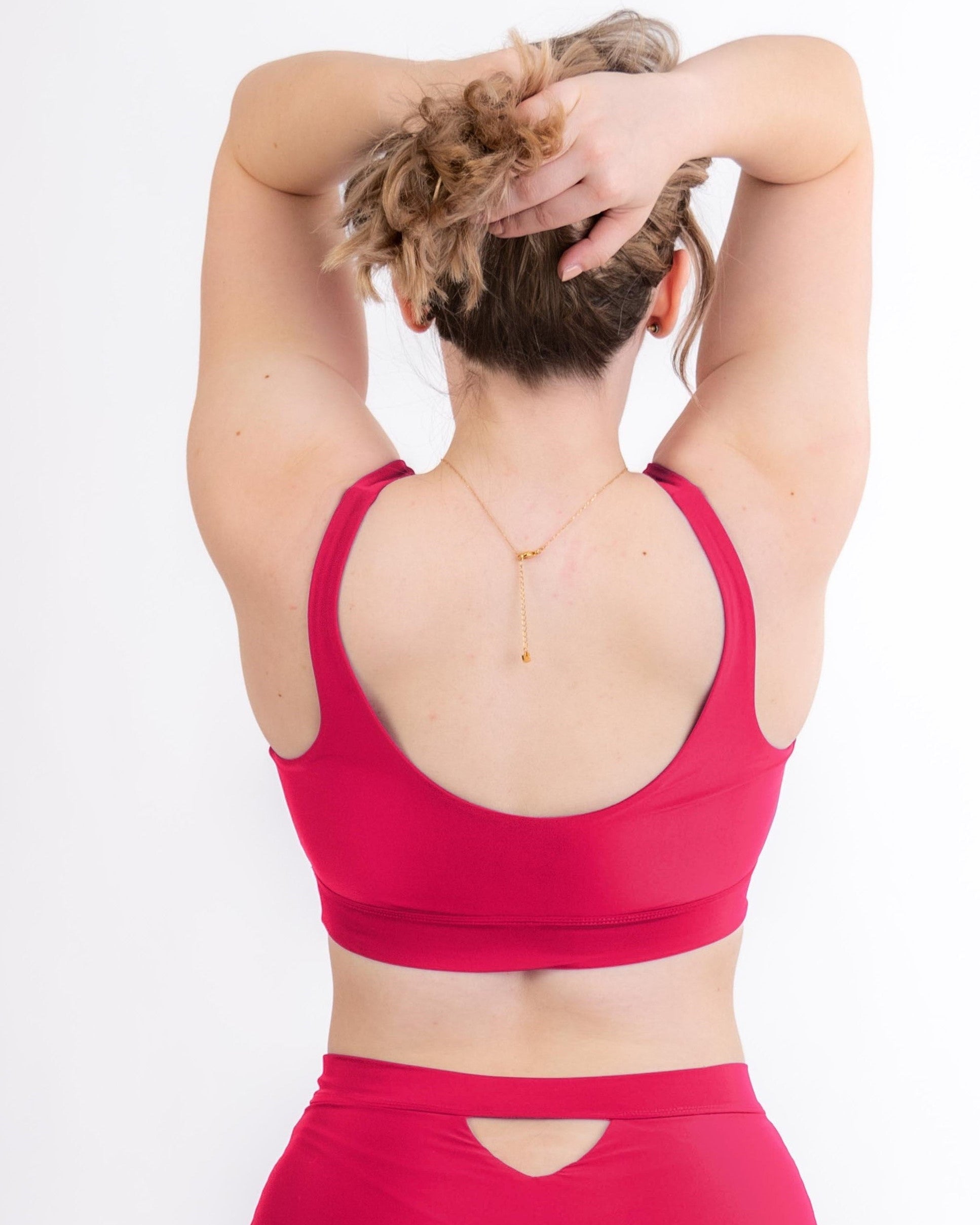 Basic Top in dangerously pink