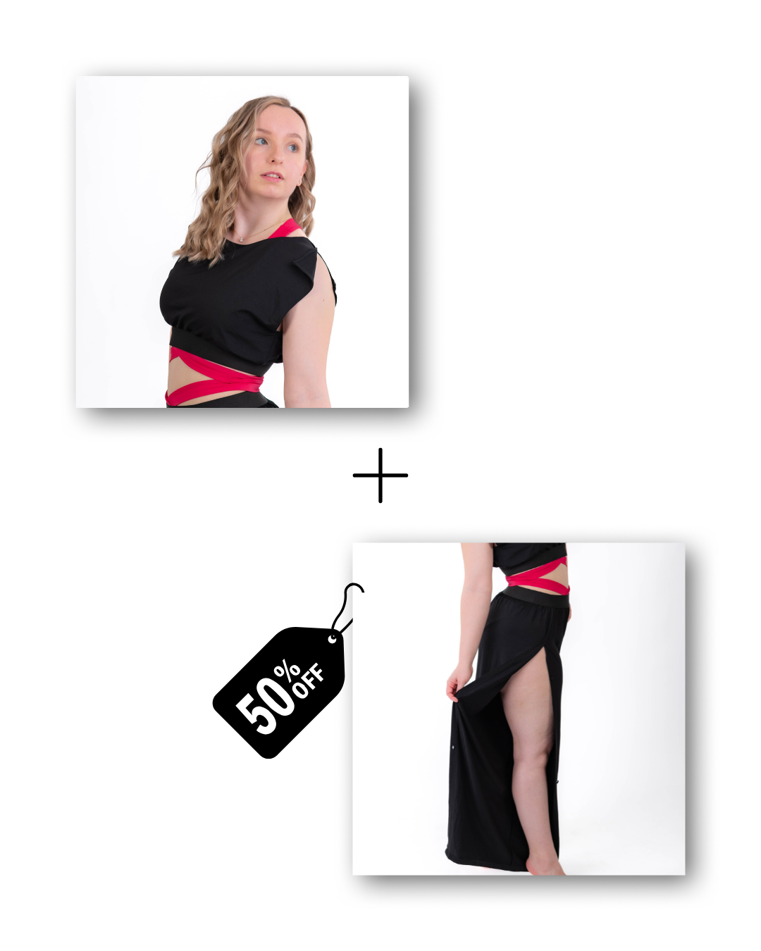 Pre-Workout & Flow Set Bundle in classic black