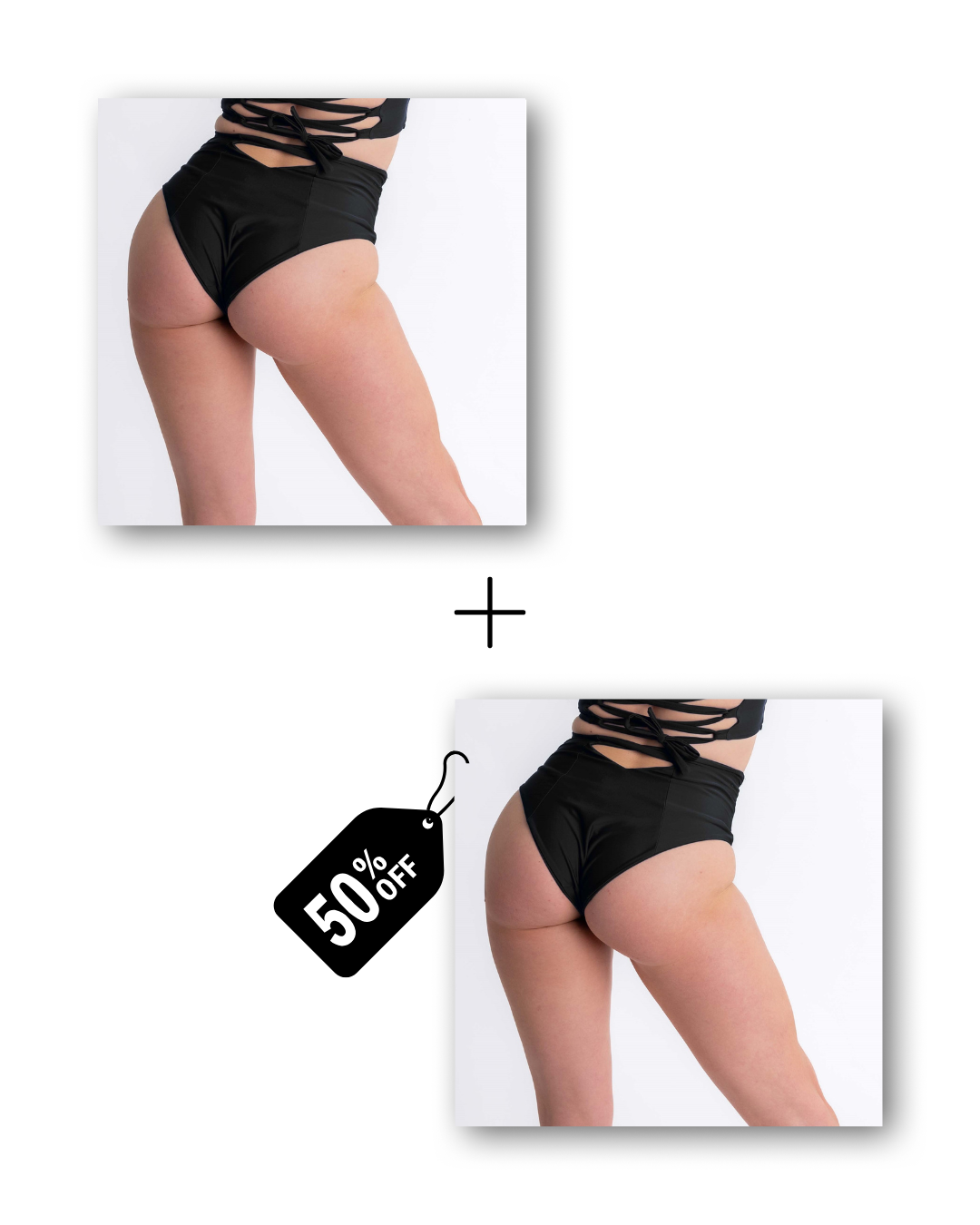 Corset Shorts Bundle in classic black